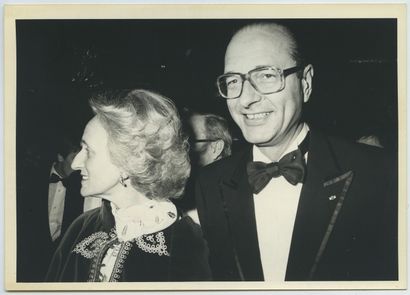 null Bernadette (née en 1933), et Jacques CHIRAC (1932-2019), premier ministre de...