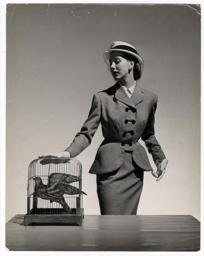 null [FASHION] Willy MAYWALD (1907-1985). Fashion photography. 6 vintage silver prints,...