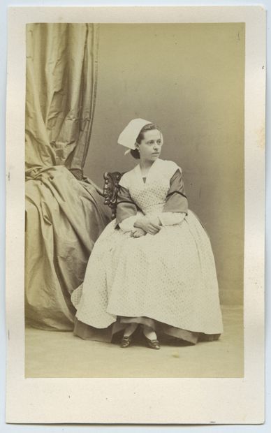 Marie DELAPORTE (1838-1910), theater actress....