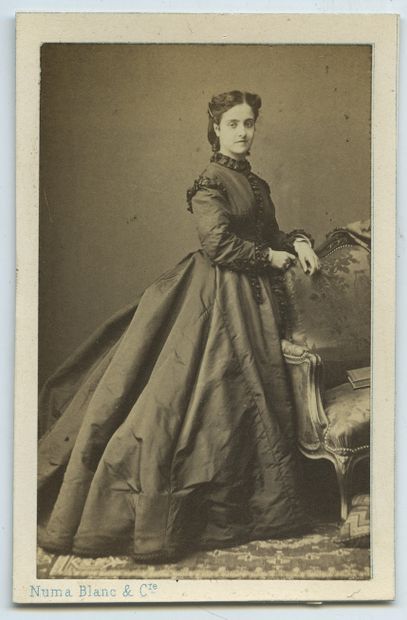 null Adelina PATTI (1843-1919), cantatrice, italienne (soprano colorature). Épreuve...