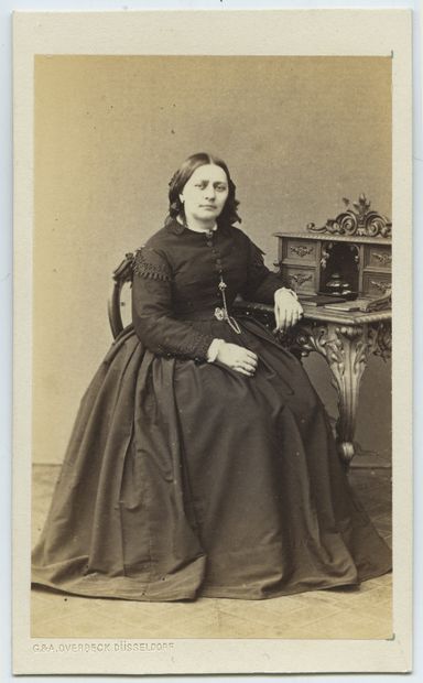null [ALLEMAGNE] Clara WIECK (1819-1896), épouse de Robert SCHUMANN, pianiste et...