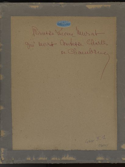 null Marie de ROHAN-CHABOT (1876-1951), aristocrat and woman of letters. Vintage...