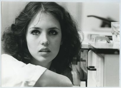 null Isabelle ADJANI (born in 1955), actress. Vintage silver print, 17,8 x 23 cm....