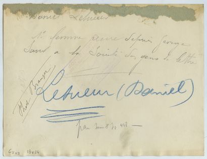 null Daniel LESUEUR, born Jeanne LOISEAU (1854-1921), woman of letters and philanthropist,...