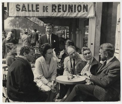 null Madeleine RENAUD (1900-1994), actrice, avec Jean-Louis BARRAULT (1910-1994),...