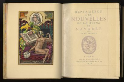 null Marguerite de NAVARRE - Chéri HÉROUARD. Contes et nouvelles de la reine de Navarre,...