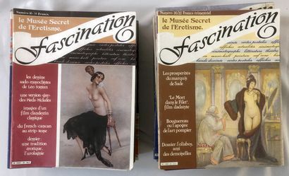 null FASCINATION and miscellaneous. 10 binders and 83 magazines. Many duplicates...