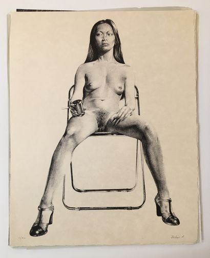 null 
EXEMPLAIRE NUMBER 1. Emmanuelle ARSAN - Roland DELCOL. Paris, Tchou, sd [1975]....