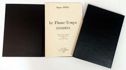 null Hugues REBELL. Le Passe-Temps luxurieux. Sells here or elsewhere, 1984. In-4...