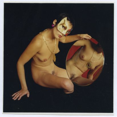 null 
UKRAINE. Yurii SOLOMOKO (né en 1962). . Nude study, 2002. 4 silver prints in...
