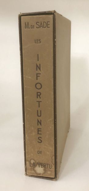 null Marquis de SADE - Lilian GOURARI. The Infortunes of Virtue. Éditions du globe,...