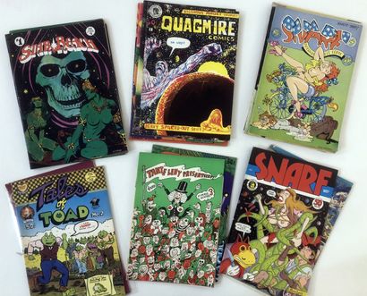 null COMIX. 58 Comix adults O to Z, including Snarf, Aunt Leny, Ogoth, Quack, Snapper,...