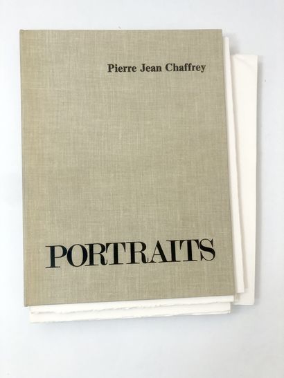 null Pierre Jean CHAFFREY. Portraits. Lyon, Comimprim, 1979. In-4 in sheets of 112...