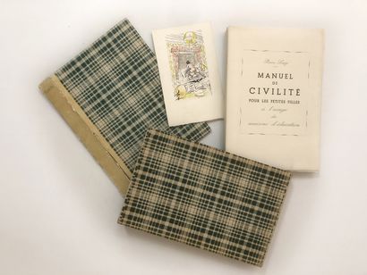 null ENRICHED COPY [Pierre LOUŸS]. Manual of civility for little girls for the use...
