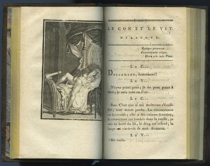 null [ANDRÉA de NERCIAT]. Le Doctorat in-promptu. [Paris] 1788. ln-12 of III and...