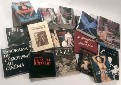null [39 PHOTO BOOKS]. Devoted to old erotic photography. Including: Les Vérités...