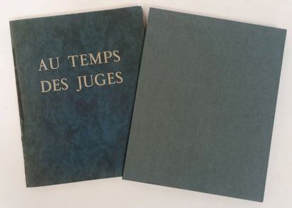 null [Pierre LOUŸS - André COLLOT] P. L. Au Temps des juges, biblical songs. At the...