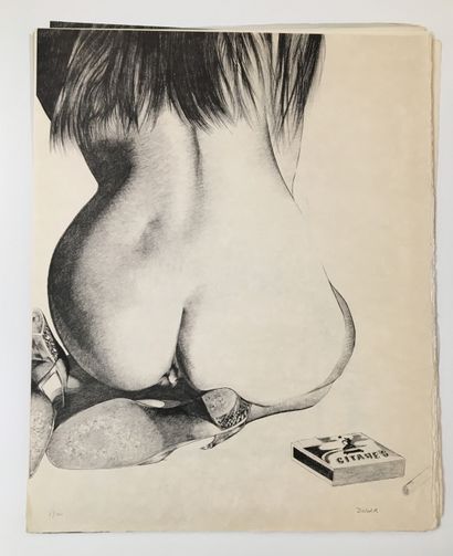 null 
EXEMPLAIRE NUMBER 1. Emmanuelle ARSAN - Roland DELCOL. Paris, Tchou, sd [1975]....