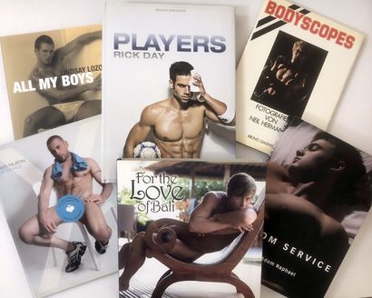 null MALE. 12 BEAUTIFUL BOOKS. Including: Georges PLATT LYNES, The male nude; Jean-Marc...