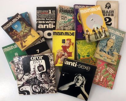 null [QUEBEC COUNTERCULTURE]. 14 issues. Mainmise is a Quebec counterculture publication,...