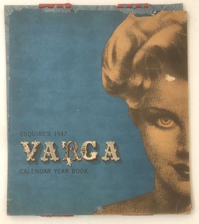 null VARGA (S). 3 (incomplete) calendars for Esquire of this artist who became famous...