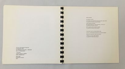 null José PIERRE. Jonquille. Editions Le Récipiendaire, Paris, 1977. In-8 carré,...