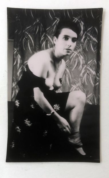 null AMATEURS. Prostitutes or Libertines, circa 1950. 8 silver prints, 4 in 7 x 5...