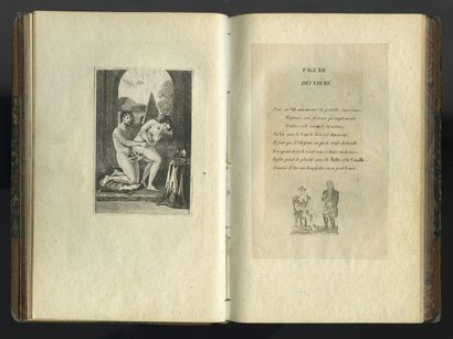 null [François-Félix NOGARET]. L'Arétin français, circa 1820. In-12, brown half calf...