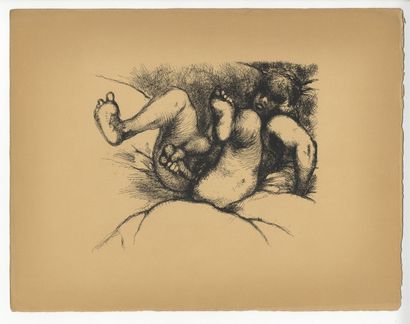 null [Frans de GEETERE]. Spasmes, not sold anywhere: "This collection of twelve etchings...