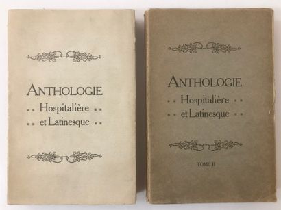 null [COLLECTIVE]. Hospital and Latin Anthology. Courtepaille, Paris, 1911-1913....