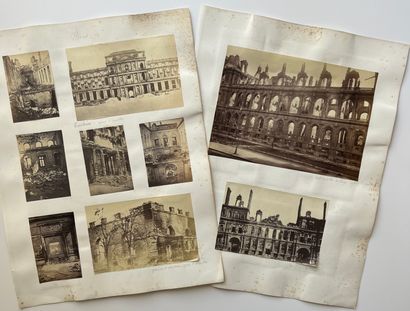 null Les Ruines de Paris 
Photographe amateur
Vues des ruines de l’hôtel de ville,...