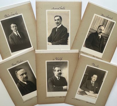 null Henri Manuel (1874-1947)
Portraits de personnalités des mondes politiques et...