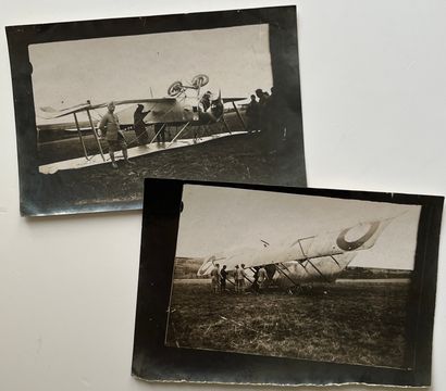 null Avion de chasse - Guerre 14-18 
Crash d’un avion de chasse de la première guerre...