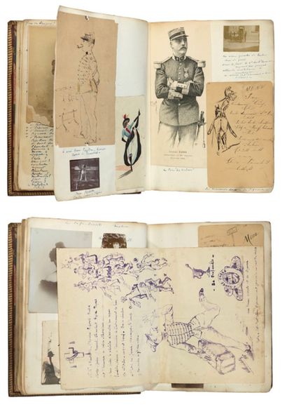 null La belle époque (1890-1910) 

Album d’Yves Refoulé, militaire du 18e régiment...