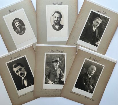 null Henri Manuel (1874-1947)
Portraits de personnalités des mondes politiques et...