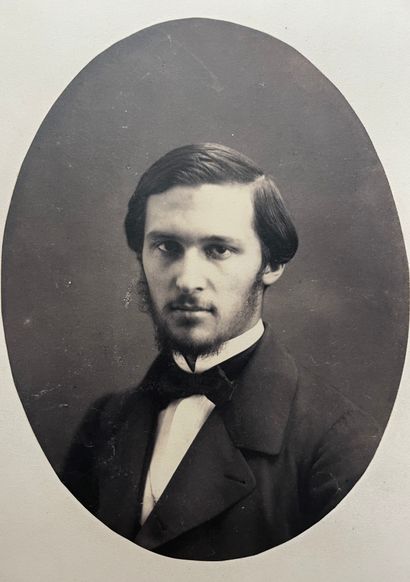 null Photographe non-identifié
Portrait de jeunes hommes (non identifiés), c. 1860
Tirage...