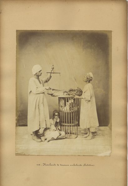null PALESTINE. Félix BONFILS (1831-1885), photographer. Vintage silver print on...