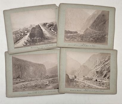 null RUSSIA and various. Crossing the Caucasus, Romsdalen Station Valley, Goudaour,...