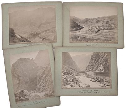 null RUSSIA and various. Crossing the Caucasus, Romsdalen Station Valley, Goudaour,...