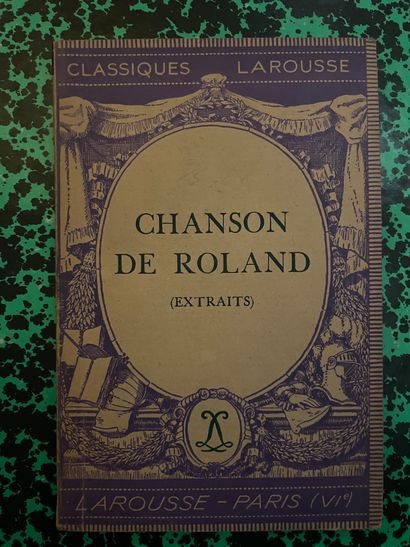 null Roland. A small set around the first name, with a few books including - "La...