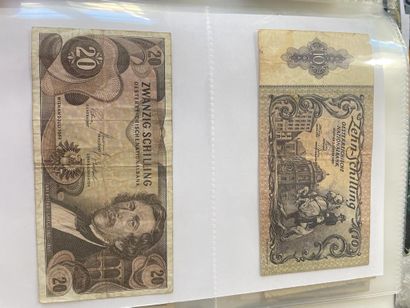 null Set of foreign banknotes:
- United Kingdom: 1 Pound, 1963, VF, P374
- Austria:...
