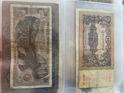 null Set of foreign banknotes:
- United Kingdom: 1 Pound, 1963, VF, P374
- Austria:...