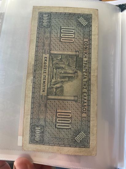 null Binder with banknotes:
- Spain: 100 Pesetas, Spain, 1970, Manuel de Falla, SUP
-...