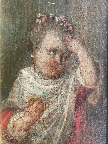 null 18th century Italian school
Portrait of a Little Girl with a Crown of Flowers
Fragment...