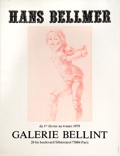 null POSTER. Hans BELLMER. Galerie Bellint, February 1 - March 4, 1979. 65 x 50 ...