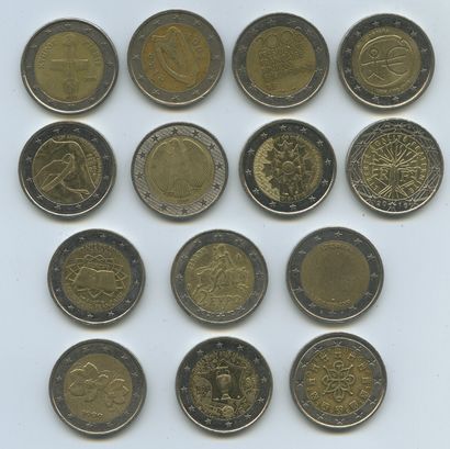 null CURRENCY. Set of 49 2 euro coins.