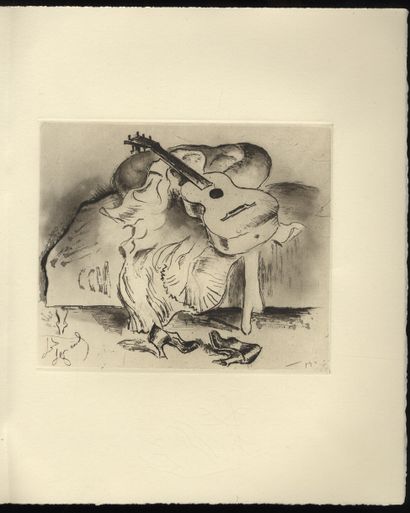 null Francis CARCO - Louis LEGRAND. Some of them. Original etchings by Louis Legrand....