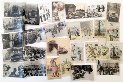null POSTCARDS. WW2. Second World War. 26 vintage postcards.