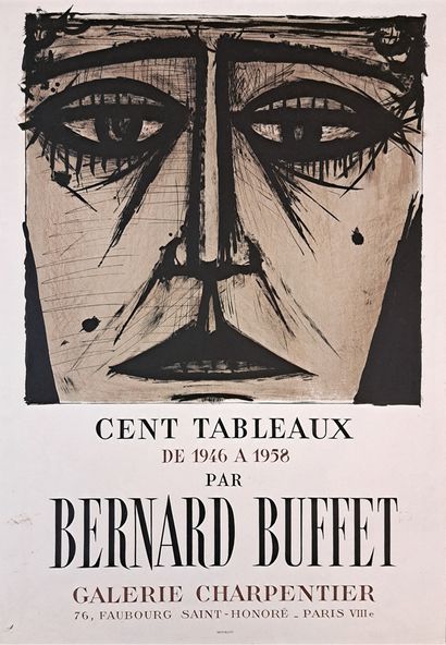 null 3 POSTERS by Bernard BUFFET. Nudes. Galerie Maurice Garnier, February-March...