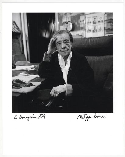 Louise BOURGEOIS (1911-2010), sculptrice, dessinatrice, graveuse et plasticienne.... Gazette Drouot